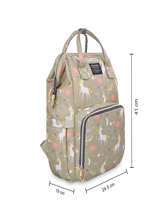 NFI essentials Newborn Baby Diaper Changing Mother Bag Baby Things Carry Bags for Mothers Maternity Hospital Bag for Mom and Baby Daiper Bags (Green) - Image 4